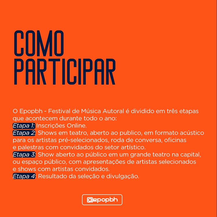 Épopbh - Festival de Música Autoral